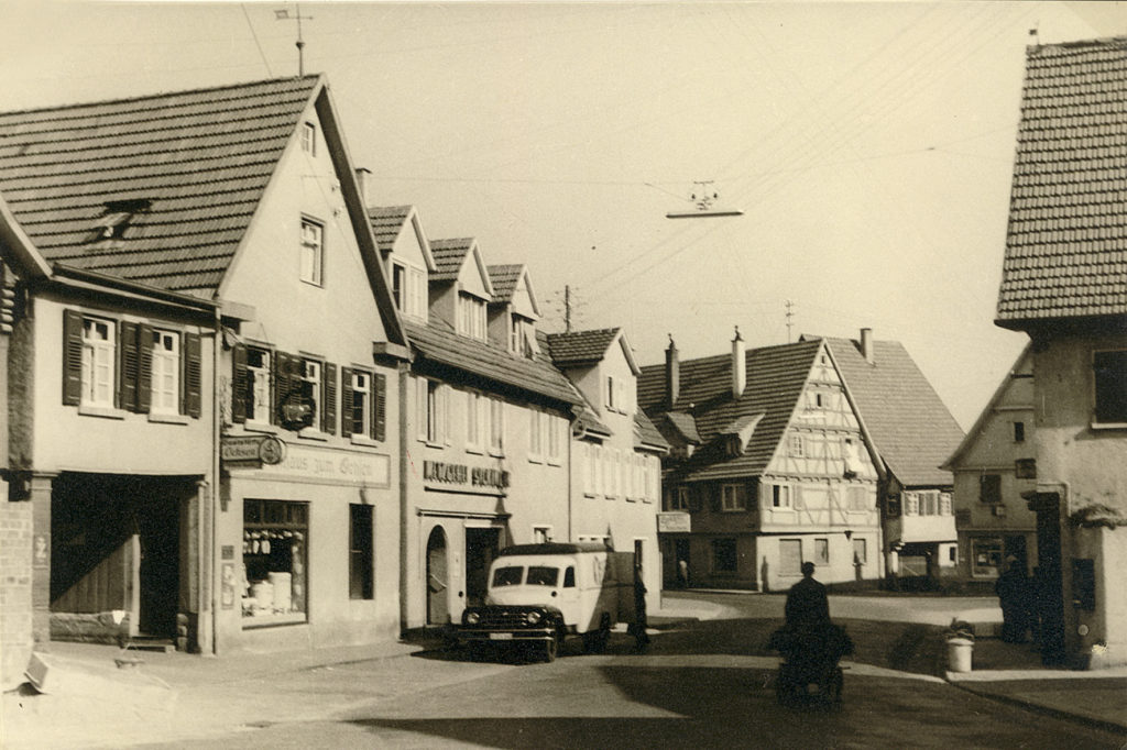 Hauptstraße 18 – Ochsen um 1960