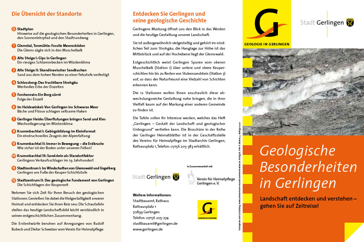Gerlingen - Geologischer Pfad
