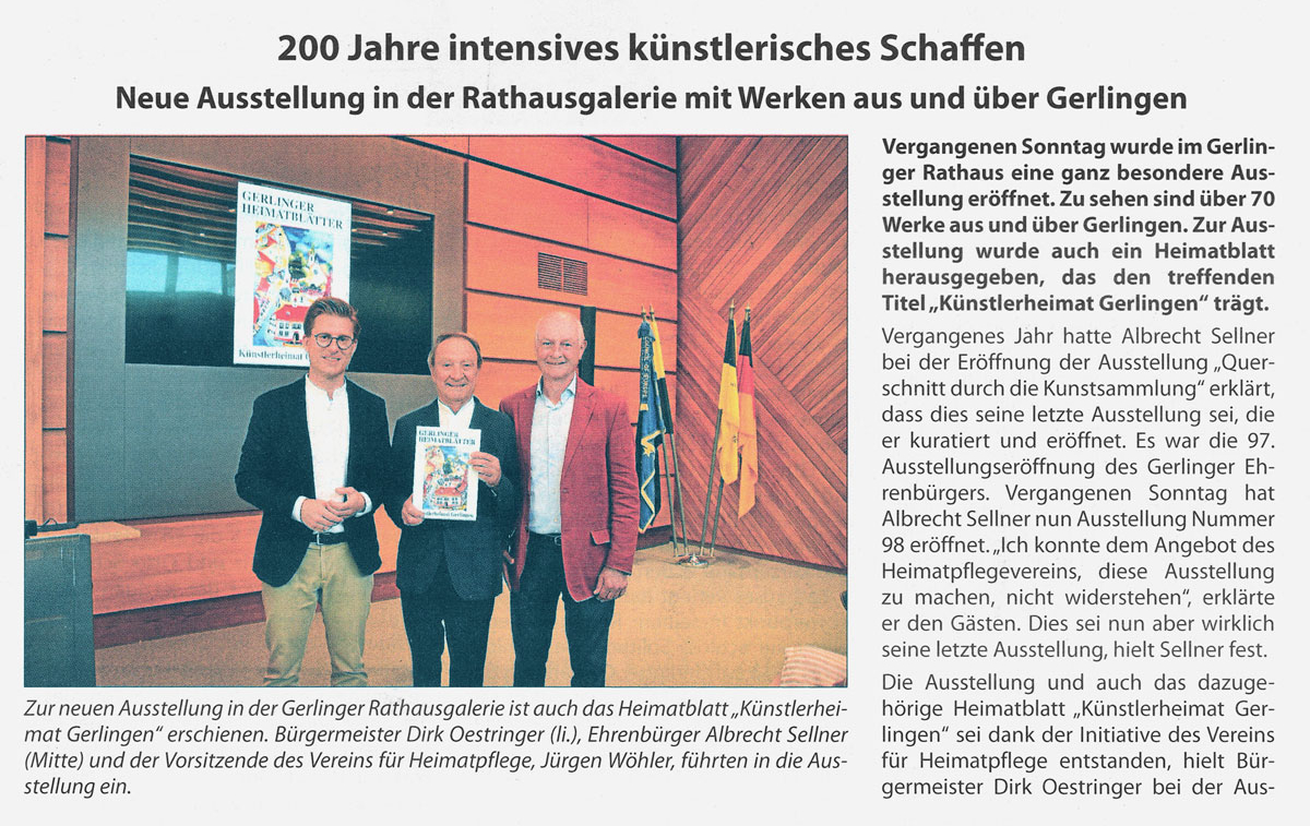 Gerlinger Anzeiger vom 20.05.2022