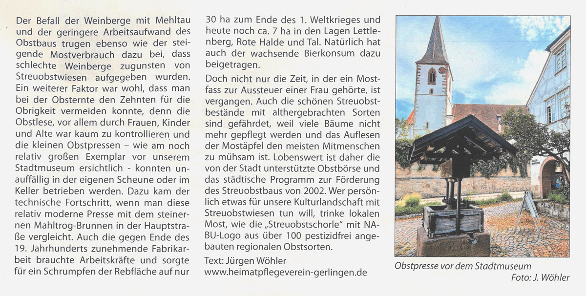 Gerlinger Anzeiger vom 25.08.2023