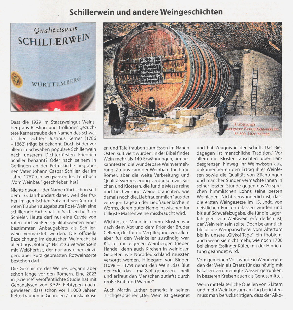 Gerlinger Anzeiger vom 23.08.2024